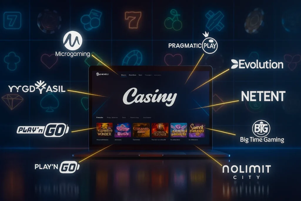 Casiny Game Providers