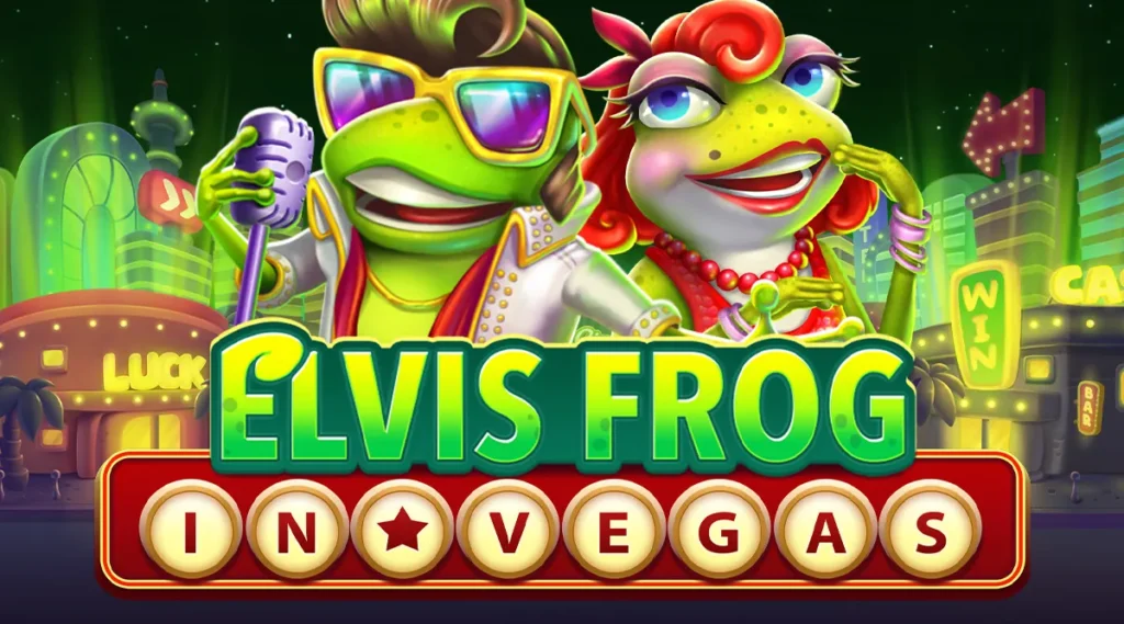 Elvis Frog in Vegas at Casiny Casino Australia